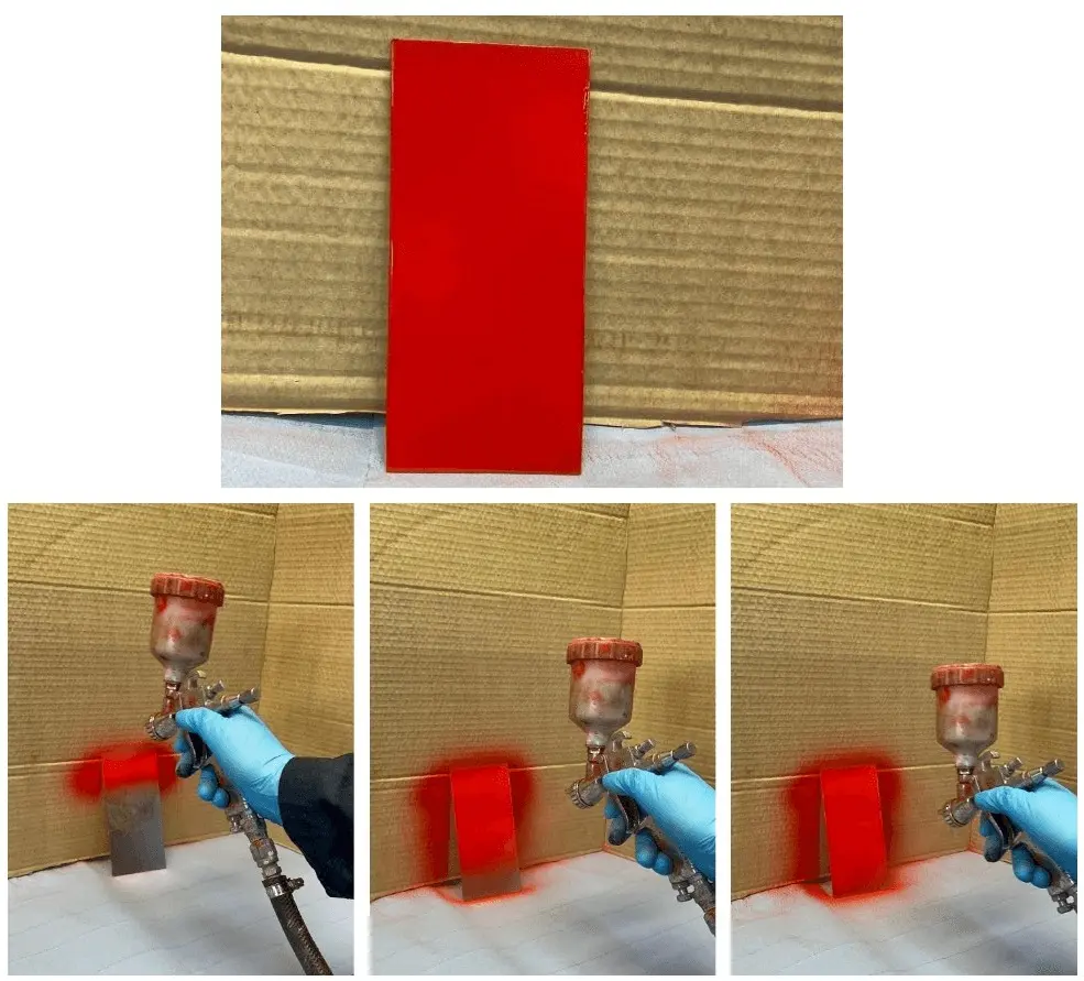 ПУ эмаль красного цвета ПУ эмаль красного цвета